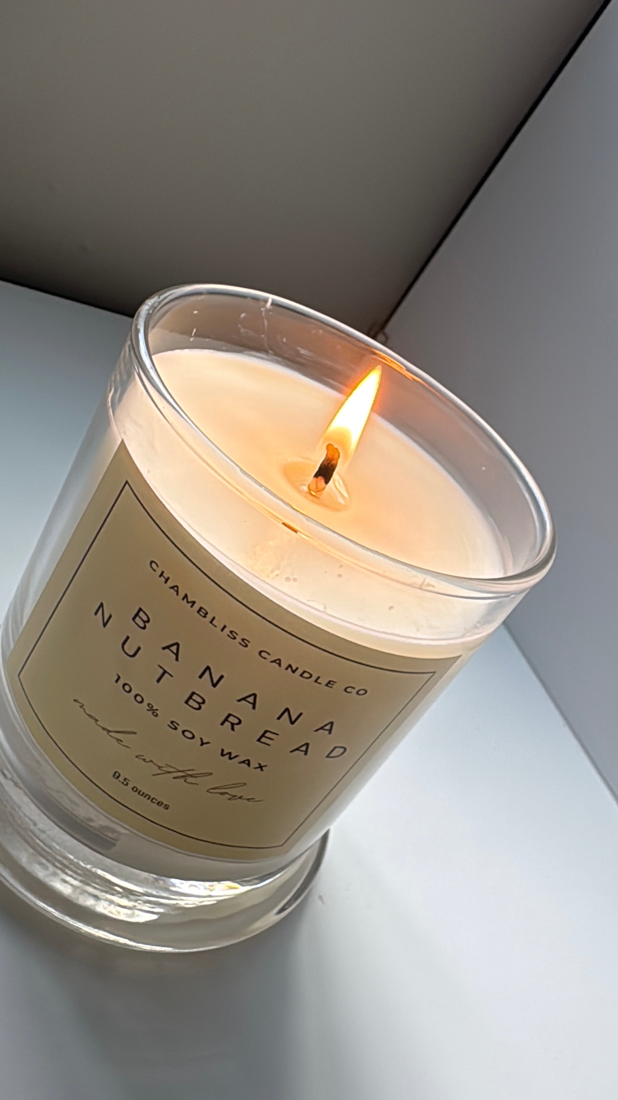 BananaNut Bread soy Candle